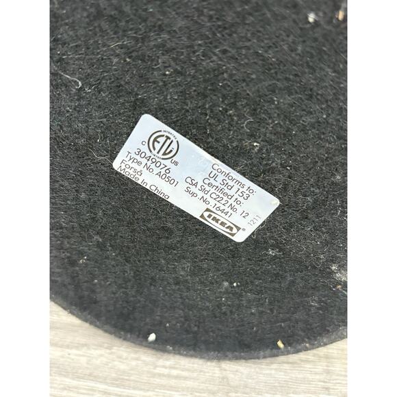 Ikea Forsa Vintage Black Architect's Desk Work Lamp - Picture 9 of 10